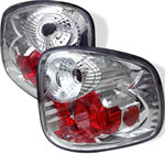 Spyder Ford F150 Flareside (Not Fit Supercrew) Altezza Tail Lights - Chrome - (ALT-YD-FF15001FS-C)