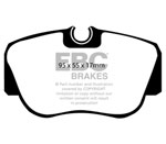 EBC 84-86 Mercedes-Benz 190/190E 2.3 Greenstuff Front Brake Pads; 1984-1986