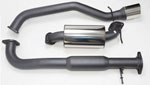 HKS 07-08 Mazdaspeed3 Hi-Power catback exhaust; 2007-2008