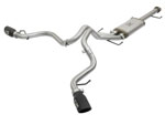 aFe MACH Force-Xp 3in - 2.5in SS Cat-Back Dual Exhaust w/Black Tips 07-14 Toyota FJ Cruiser 4.0L; 2007-2014