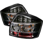 Spyder Audi A4 LED Tail Lights - Black - (ALT-YD-AA402-LED-BK)