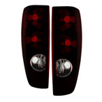 Xtune Chevy/GMC Colorado/Canyon 04-12 OEM Style Tail Lights -Red Smoked ALT-JH-CCOL04-OE-RSM; 2004-2012