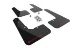 Rally Armor 2022 Subaru Outback Wilderness Black Mud Flap Red Logo; 2022-2022