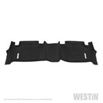 Westin 11-18 Jeep/Dodge Grand Cherokee/Durango (Bench Seat) Wade Sure-Fit Floor Liners 2nd Row - Blk; 2011-2018