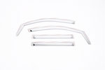 Putco 15-20 Cadillac Escalade (Set of 4) Element Chrome Window Visors; 2015-2020