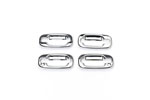 Putco 02-06 Cadillac Escalade/EXT/ESV/Platinum 4DR Outer Ring (w/ Pass. Keyhole) Door Handle Covers; 2002-2006