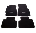 NRG Floor Mats - 92-95 Honda Civic 2DR (EG6 Logo) - 4pc.; 1992-1992