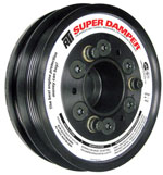 ATI Damper - 6.10in - Alum - 4 & 5 Grv - Acura Nsx 3.0L - 600 HP or Less - 1Pc; 1990-2005