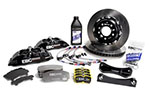 EBC Racing 00-07 BMW M3 (E46) Black Apollo-4 Calipers 355mm Rotors Front Big Brake Kit