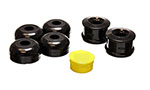 Energy Suspension 03-05 Dodge Neon SRT-4 Black Rear Trailing Arm Bushing Set; 2003-2005