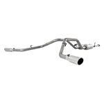 MBRP Toyota Tundra 5.7L V8 DC-StdB/CM-SB, Cat Back, Dual Spilt Side; 2009-2009