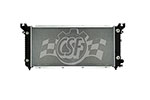 CSF 16-18 Chevrolet Silverado 1500 5.3L OEM Plastic Radiator; 2016-2018