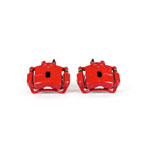 Power Stop 2016 Buick Regal Front Red Calipers w/Brackets - Pair; 2016-2016