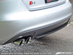 AWE Tuning Audi S4 Avant 3.0T Track Edition Exhaust - Chrome Silver Tips (90mm); 2013-2016