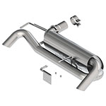 Ford Racing 21-23 Bronco 2.7L High Clearance Exhaust System; 2021-2024