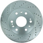 StopTech Cadillac XTS Select Sport Drilled/Slotted Rotor, Front Right