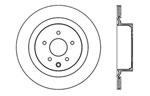 StopTech Infiniti Q60 Sport Cross Drilled Brake Rotor, Rear Left; 2014-2016