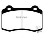 EBC 04-05 Cadillac CTS-V 5.7 Bluestuff Rear Brake Pads; 2004-2005