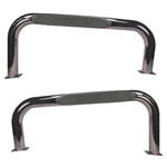 Rugged Ridge Nerf Bars Stainless Steel 76-86 Jeep CJ; 1976-1986