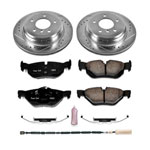 Power Stop 13-15 BMW X1 Rear Z23 Evolution Sport Brake Kit; 2013-2015