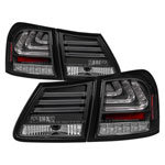 Spyder Lexus GS 350 LED Tail Lights - Black - (ALT-YD-LGS06-LED-BK)