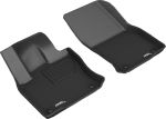 3D MAXpider 18-21 Volkswagen Tiguan 1st Row Kagu Floor Mat - Black