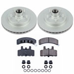 Power Stop 95-99 Chevrolet C1500 Front Z17 Evolution Geomet Coated Brake Kit; 1995-1999