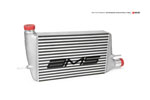 AMS Performance 08-15 Mitsubishi EVO X Front Mount Intercooler w/Modular Cast End Tanks & Logo; 2008-2015