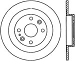 StopTech Mazda Protege Premium Cryostop Rotor, Rear