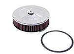 K&N 5-1/8in Flange Custom Air Cleaner Assembly