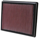 K&N Replacement Air FIlter 12 BMW 335i / 12-13 BMW M135I (F30); 2012-2013