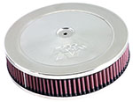 K&N Marine Engine Flame Arrestor 5-1/8in Flange / 9in OD / 8in ID / 2.125in H