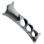 Autometer 02-07 WRX/STi Triple 52mm Pillar Pod; 2002-2007