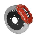 Wilwood 03-11 Ford Crown Victoria Narrow Superlite 6R Big Brake Front Brake Kit 12.88in Slotted Red; 2003-2011