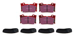 EBC 08-13 Infiniti FX50 5.0 Redstuff Front Brake Pads