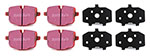 EBC 12+ BMW M5 4.4 Twin Turbo (F10) Redstuff Rear Brake Pads