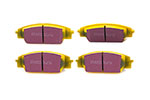 EBC Brake Pads Yellowstuff Front S2000; 1999-2009