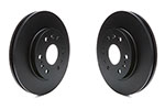 EBC Brakes GMC Savana G1500 6.0 RK Series Premium Rotors - Front Pair; 2010-2017