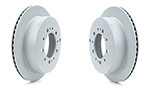 EBC Brakes TOYOTA Land Cruiser 5.7 RK Series Premium Rotors - Rear Pair; 2008-2015