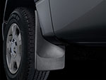 WeatherTech 15-20 Chevrolet Suburban No Drill Mudflaps - Black