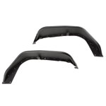 Rugged Ridge HD Steel Tube Fenders Front Pair Black 18-19 JL; 2018-2024