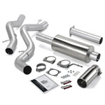 Banks Power 06-07 Chevy 6.6L SCLB Monster Exhaust System - SS Single Exhaust w/ Chrome Tip; 2006-2007