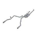 MBRP Toyota Tundra 5.7L V8 DC-StdB/CM-SB, Cat Back Dual Split Rear; 2009-2009