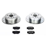 Power Stop 06-10 Hummer H3 Rear Z23 Evolution Sport Brake Kit; 2006-2010