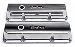 Edelbrock Valve Covers Elite II Ford FE 1958-76 Polished; 1958-1976