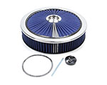 Edelbrock Air Cleaner Pro-Flo High-Flow Series Round Filtered Top 14In Dia X 3 125In