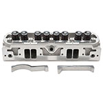 Edelbrock Cylinder Head SB Chrysler Victor In-Line 16 Complete w/ Solid Roller Springs