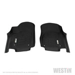 Westin 2013-2018 Dodge/Jeep Durango Wade Sure-Fit Floor Liners Front - Black; 2013-2018