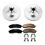 Power Stop 03-09 Ford Ranger Front Z17 Evolution Geomet Coated Brake Kit; 2003-2009