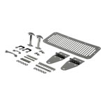 Rugged Ridge 76-86 Jeep CJ / 87-95 Jeep Wrangler Stainless Steel Hood Dress Up Kit; 1976-1986